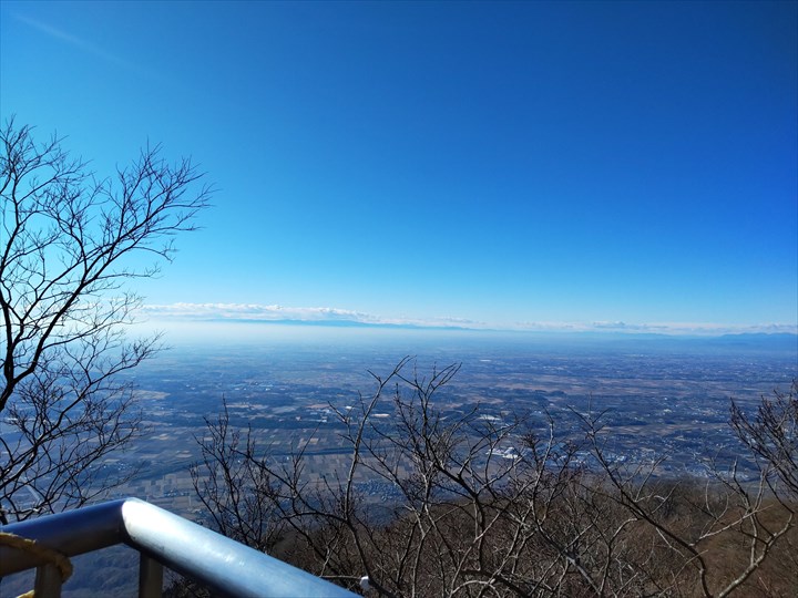 筑波山　男体山からの景色