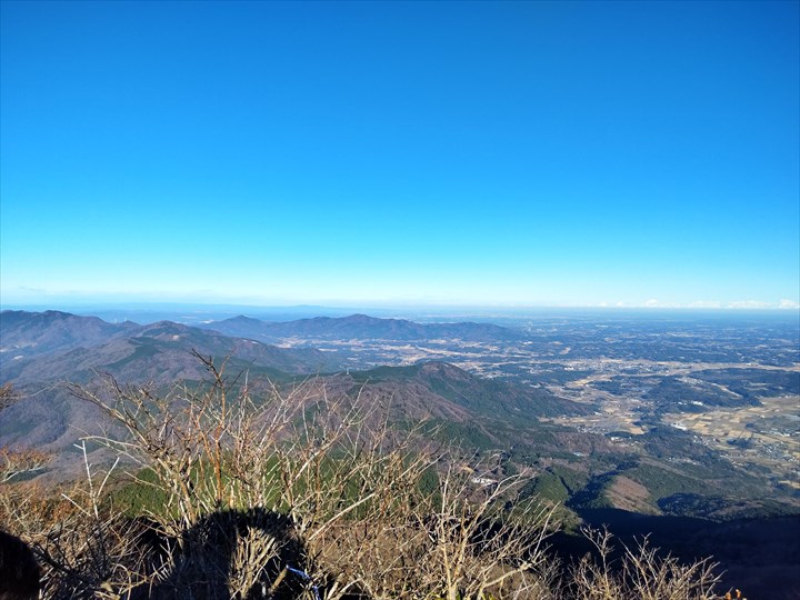 筑波山 女体山からの景色