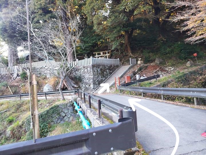 筑波山登山道　白雲橋コースから筑波山神社まで