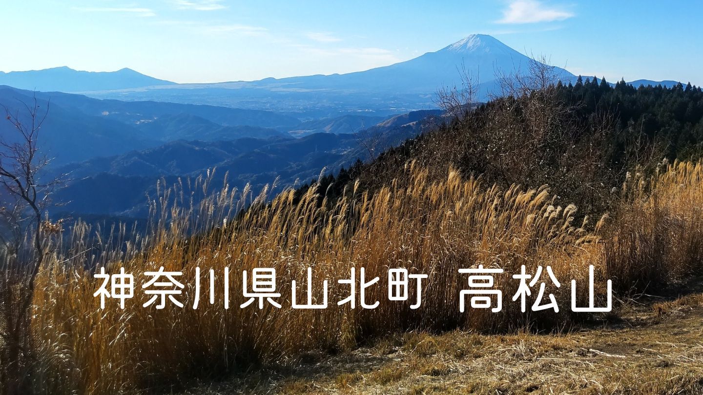 丹沢方面なら西丹沢の「高松山」が絶対おすすめ！山頂からは富士山ドーンです！