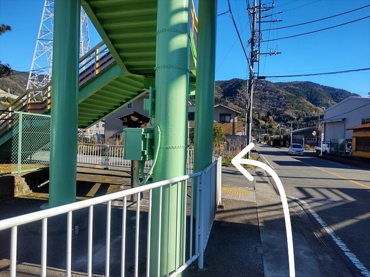 山北駅～高松山登山口まで