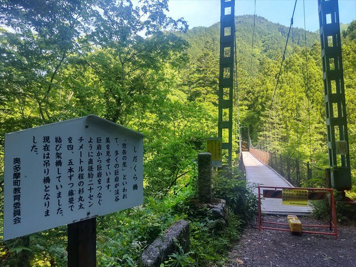 奥多摩むかし道 奥多摩湖～奥多摩駅