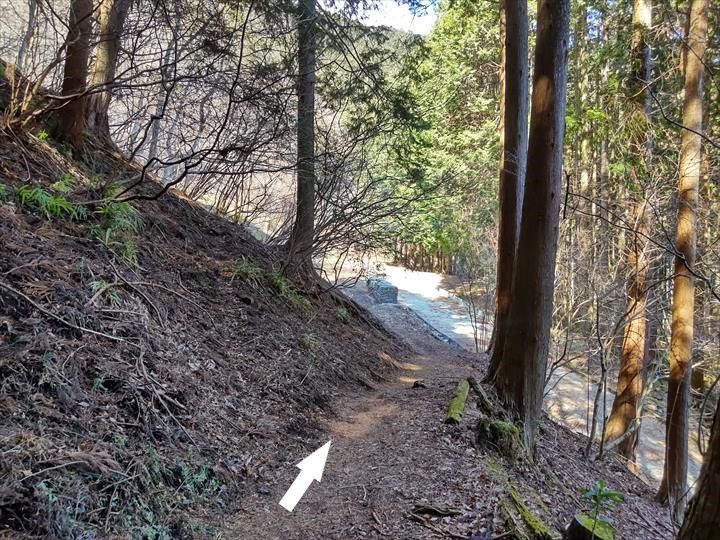 シダンゴ山・宮地山 登山道