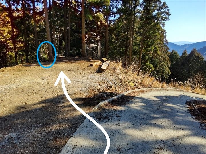 シダンゴ山・宮地山 登山道