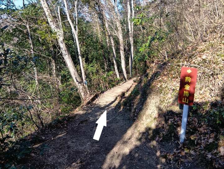 小川げんきプラザ～裏金勝山～金勝山～前金勝山～小川げんきプラザ