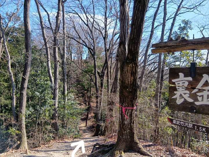 小川げんきプラザ～裏金勝山～金勝山～前金勝山～小川げんきプラザ