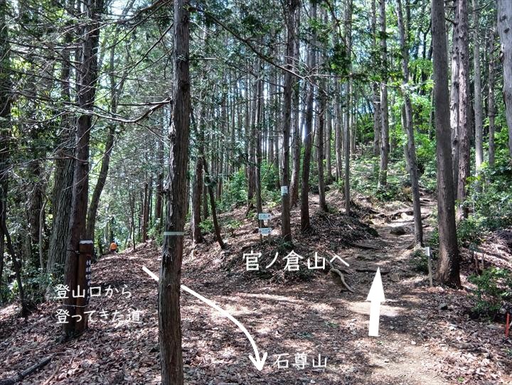 石尊山～臼入山(石尊山～官ノ倉山)