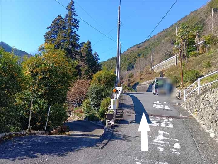 古里駅~坂下登山口トイレ
