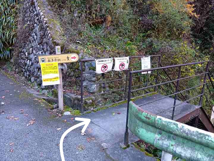 古里駅~坂下登山口トイレ