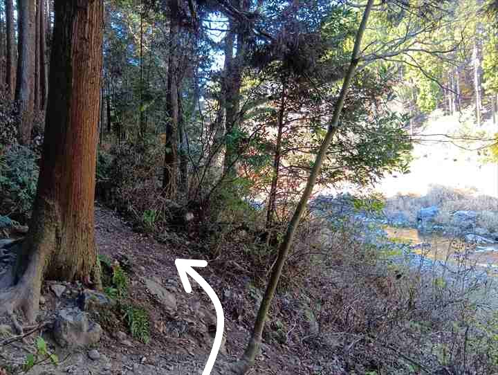 古里駅~坂下登山口トイレ