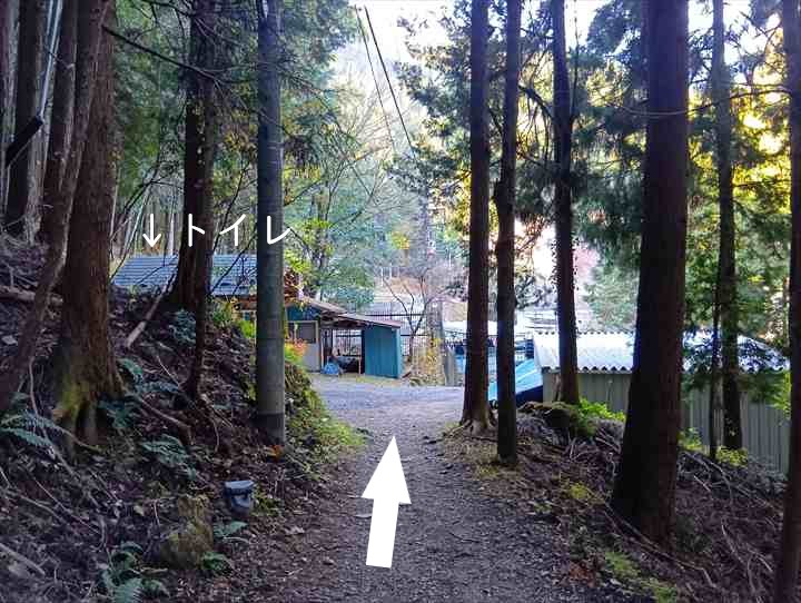 古里駅~坂下登山口トイレ