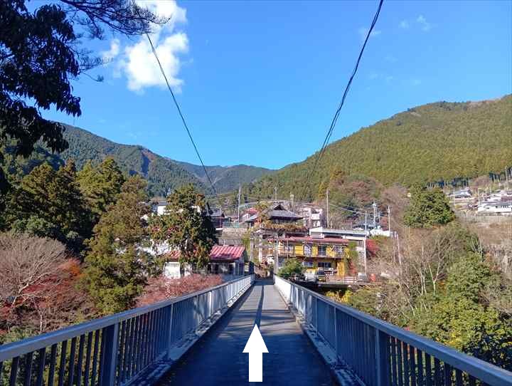 坂下登山口トイレ~お肉レストラン(雲仙橋)